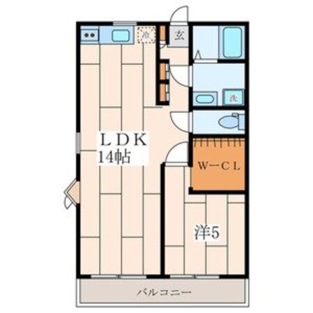 アコルデ妙蓮寺の物件間取画像